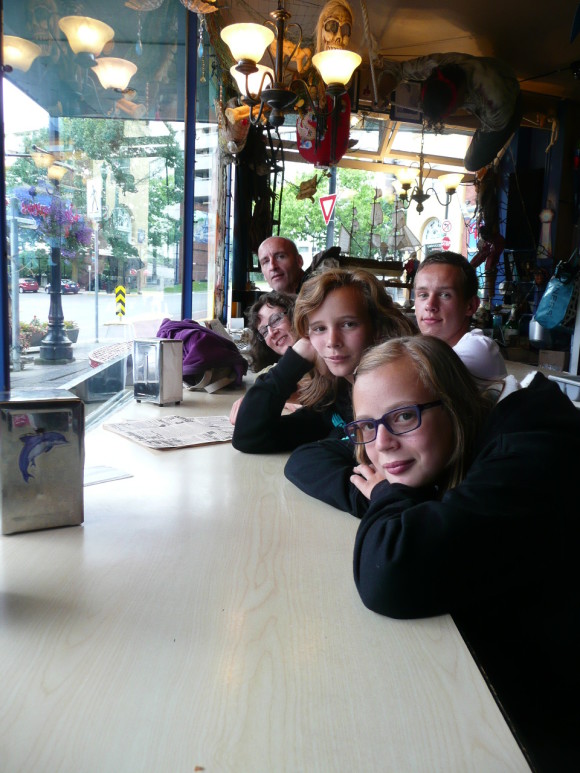 fast food sur l'isle de Vancouver