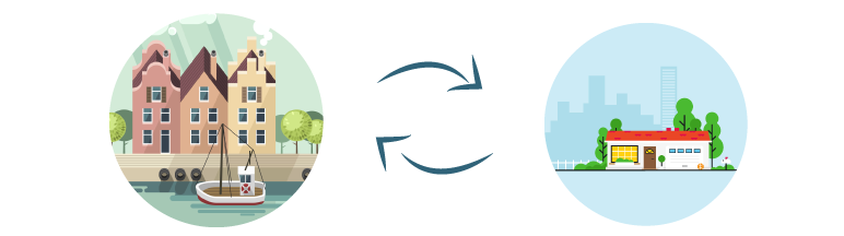 echange reciproque HomeExchange heberger