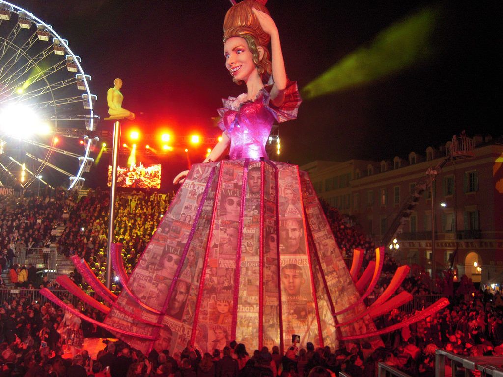 Corso illuminé Carnaval Nice