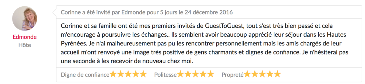 Ski en échange de maison chez Edmonde