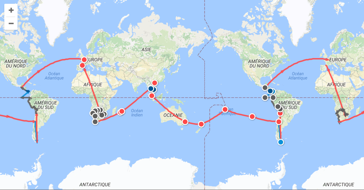 tour du monde famille