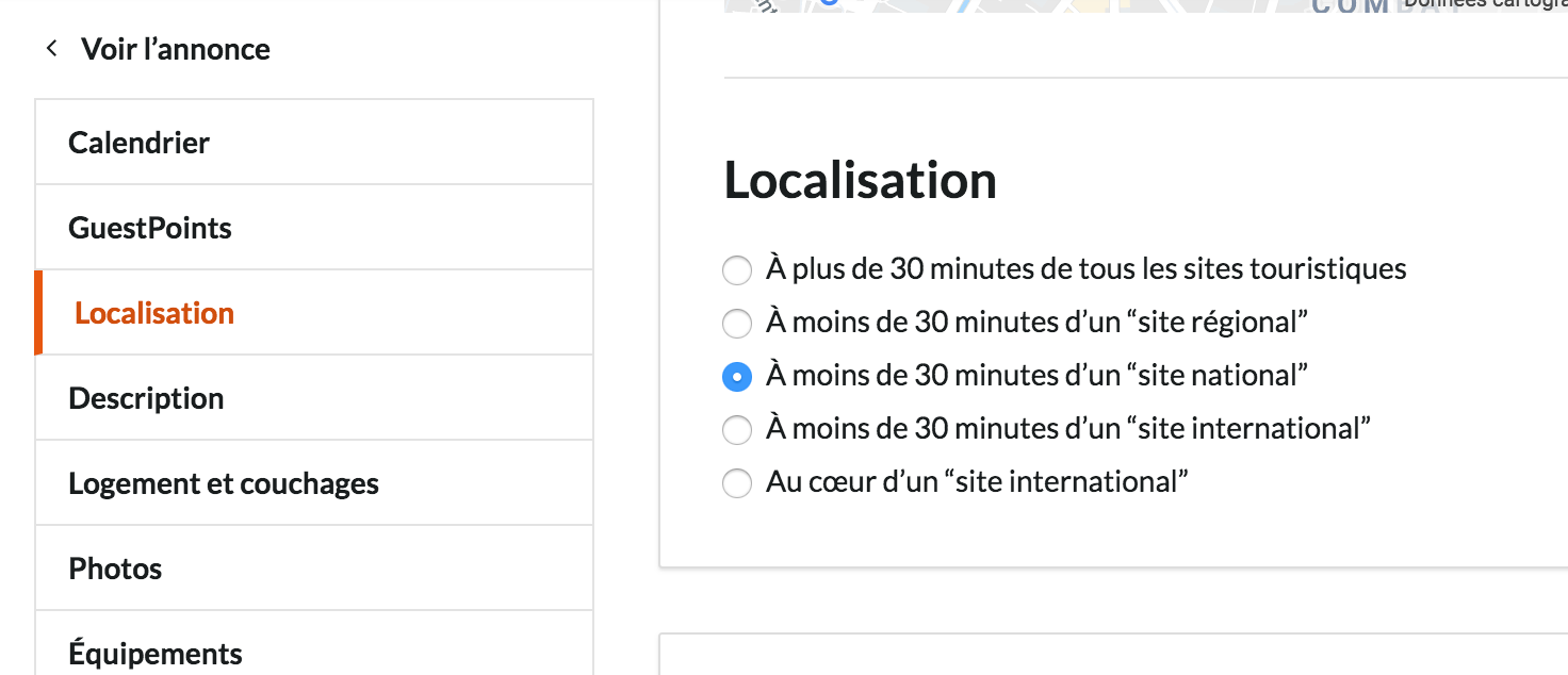 echange de maison localisation HomeExchange