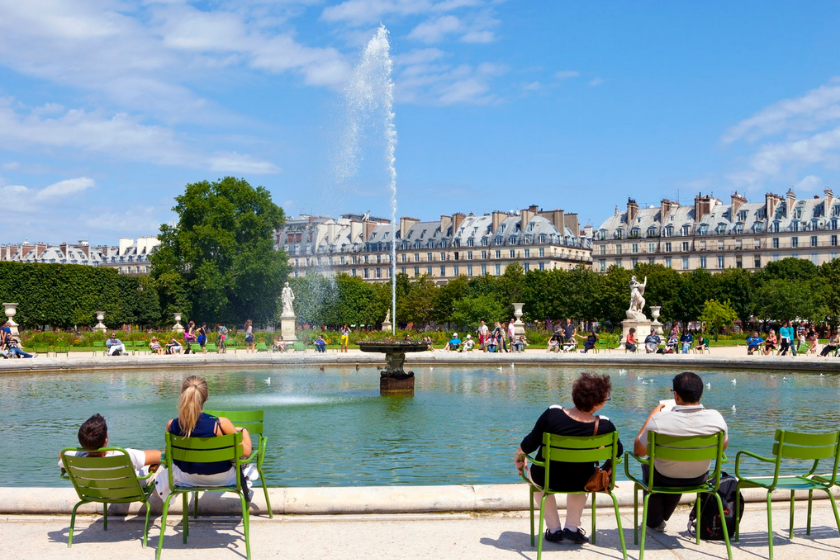 activités pour visiter Paris en famille Jardin des Tuileries