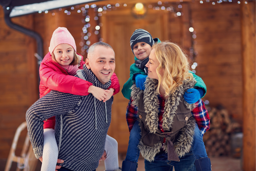 Magie-Noël-Echange-de-maison-profil-HomeExchange-actualiser-groupe-de-voyageurs