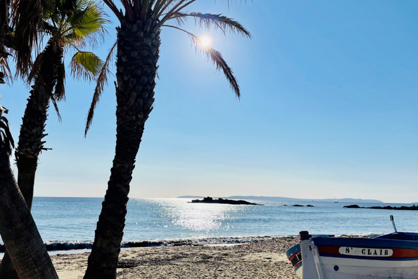 Plus belles plages France plage Saint Clair Lavandou