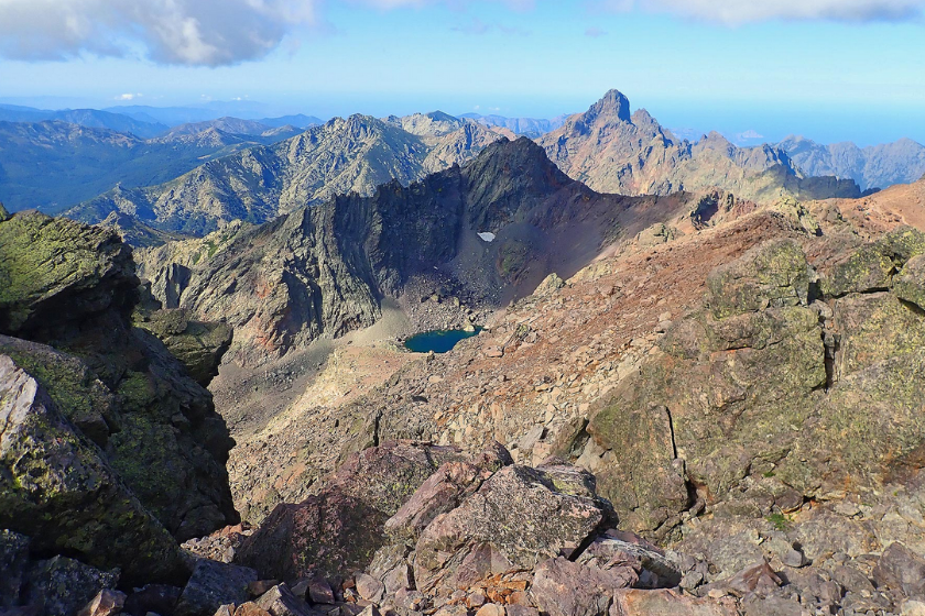 Randonnées en Corse sentier Mont Cinto