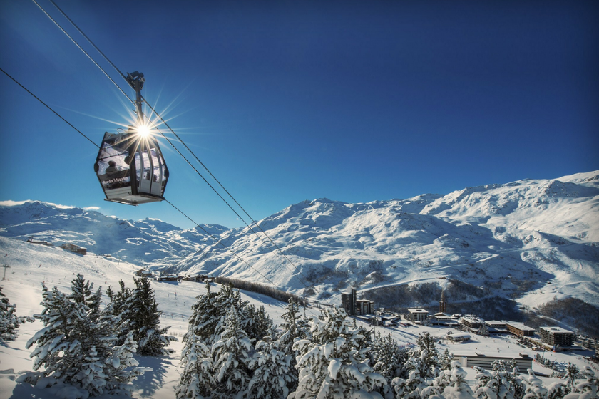 Où partir en France en février Les Menuires