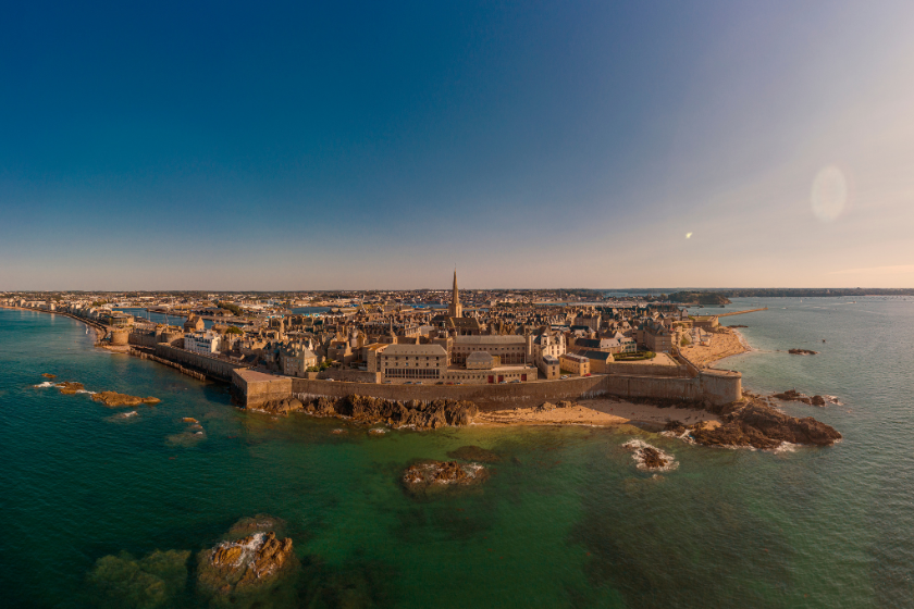 Ville médiévale - Saint Malo en Bretagne