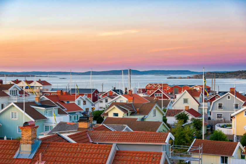 Suede en été échange de maisons