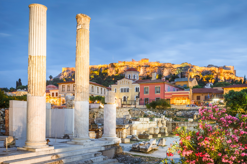 Où partir en mars Athènes