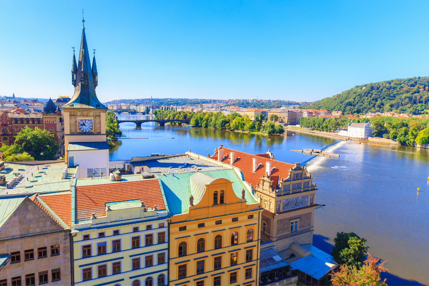 Où partir en juin Prague