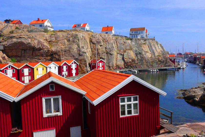 Où partir en août Suède