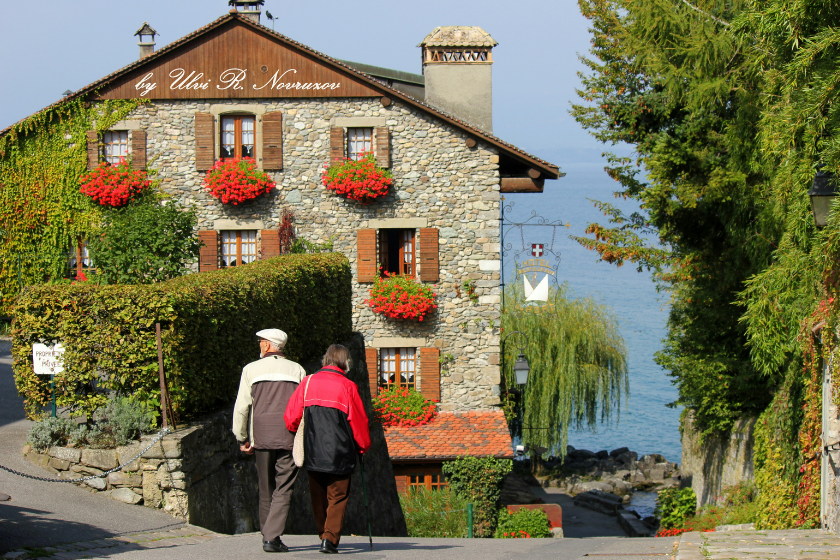 Plus belles villes autour du lac léman Yvoire