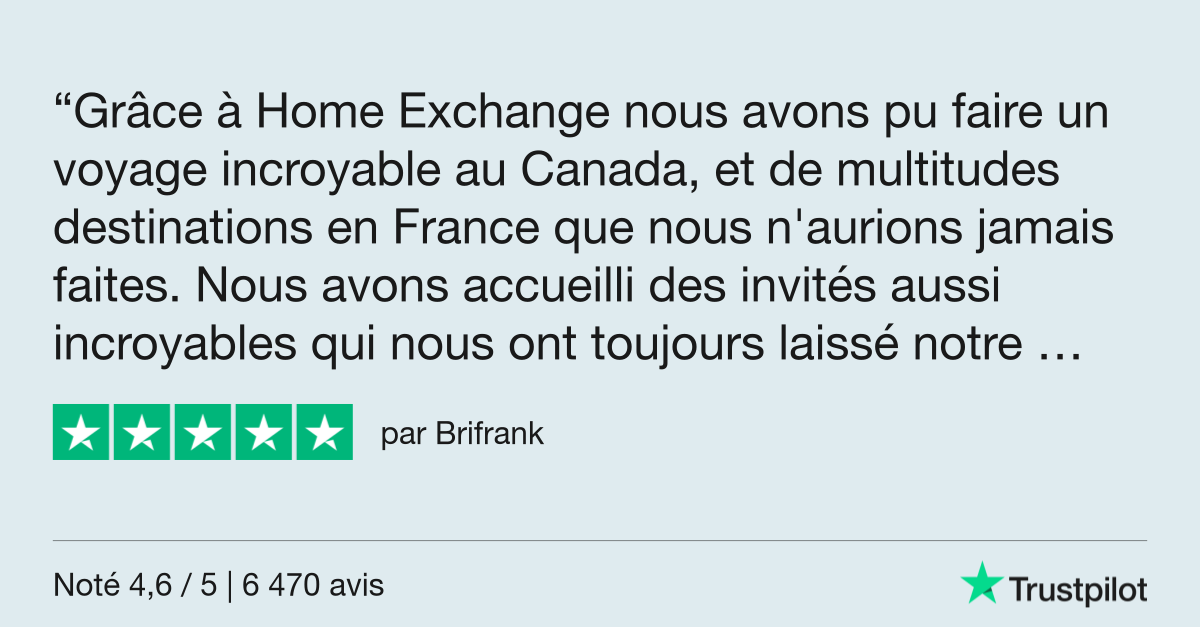 L'échange de maisons à Sète : avis HomeExchange