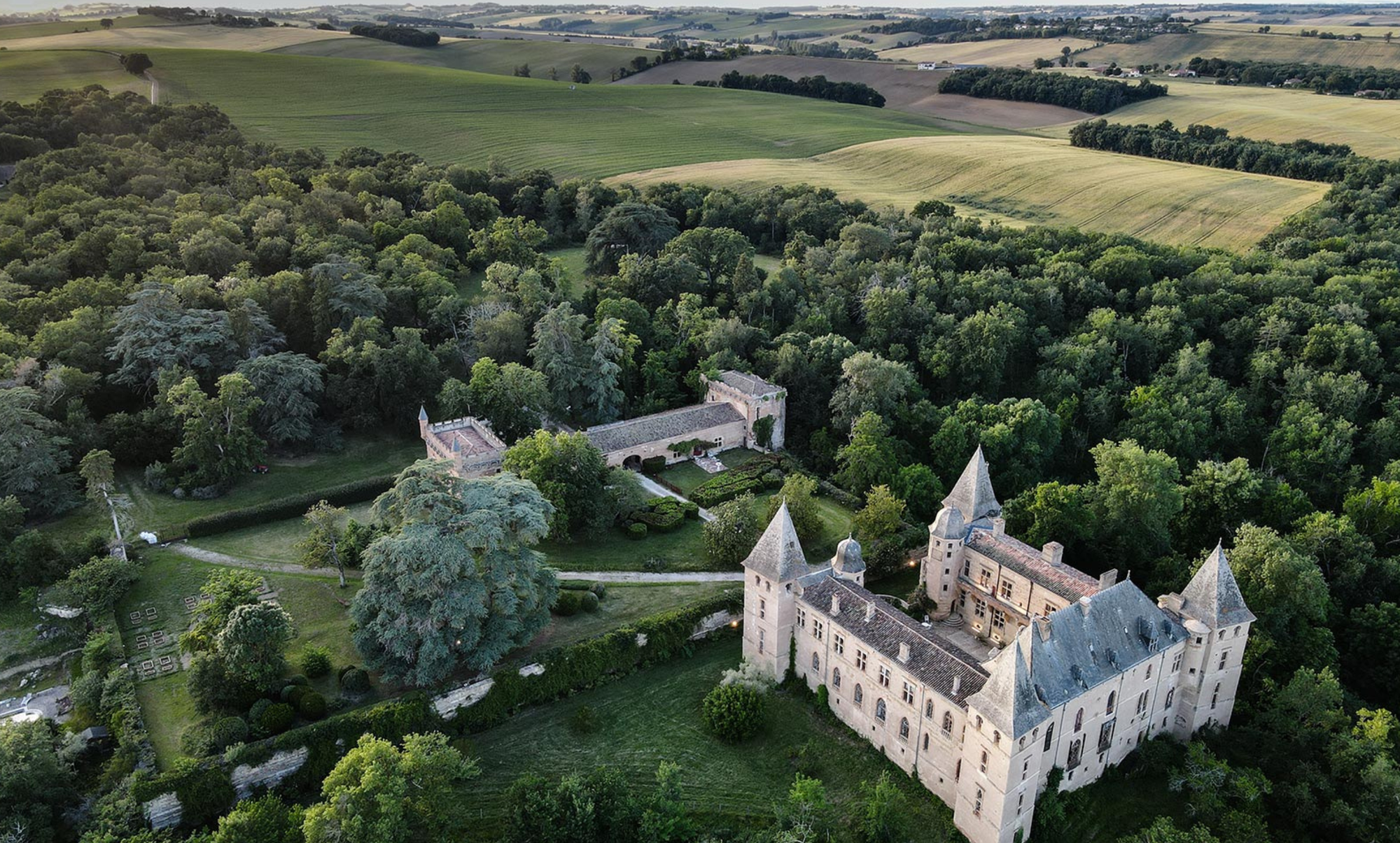 Le château de Caumont