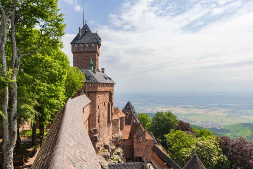 Que faire autour de Strasbourg chateau du Haut-Koenigsbourg