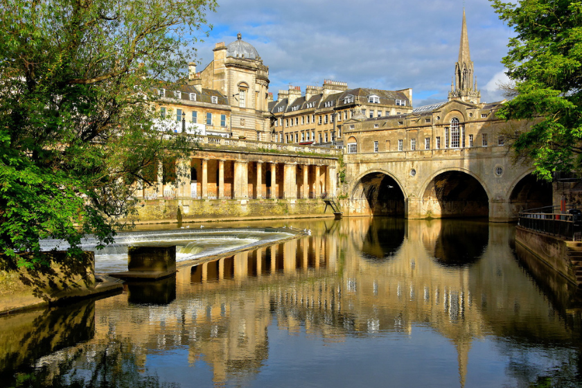 Plus belles villes d'Angleterre Bath