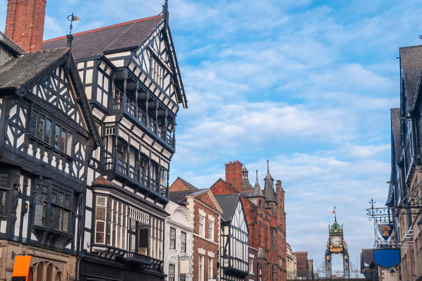 Plus belles villes d'Angleterre Chester