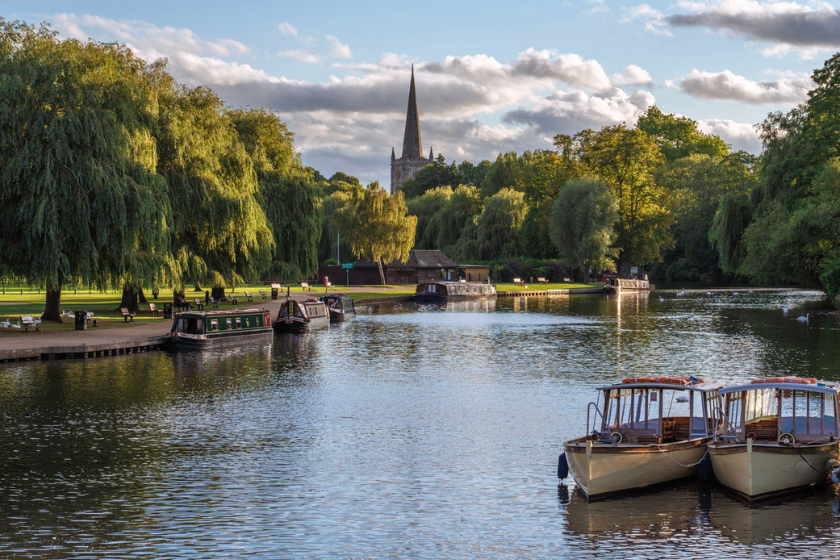 Plus belles villes d'Angleterre Stratford-upon-Avon