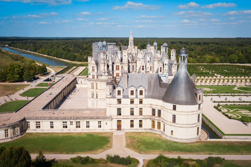 plus beaux châteaux de France Château de Chambord