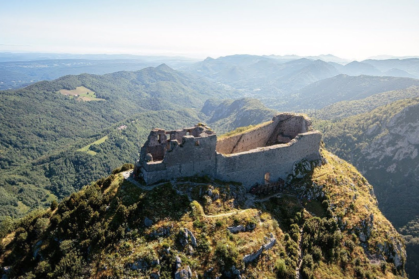 plus beaux châteaux de France Château de Montségur