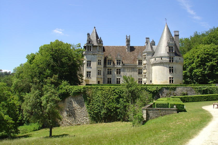 plus beaux châteaux de France Château de Puyguilhem