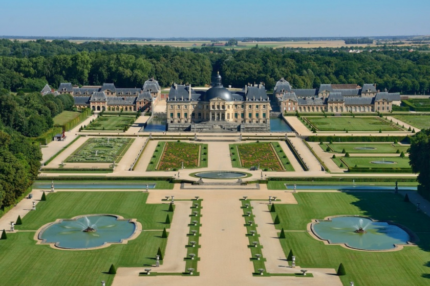 plus beaux châteaux de France Château de Vaux-le-Vicomte