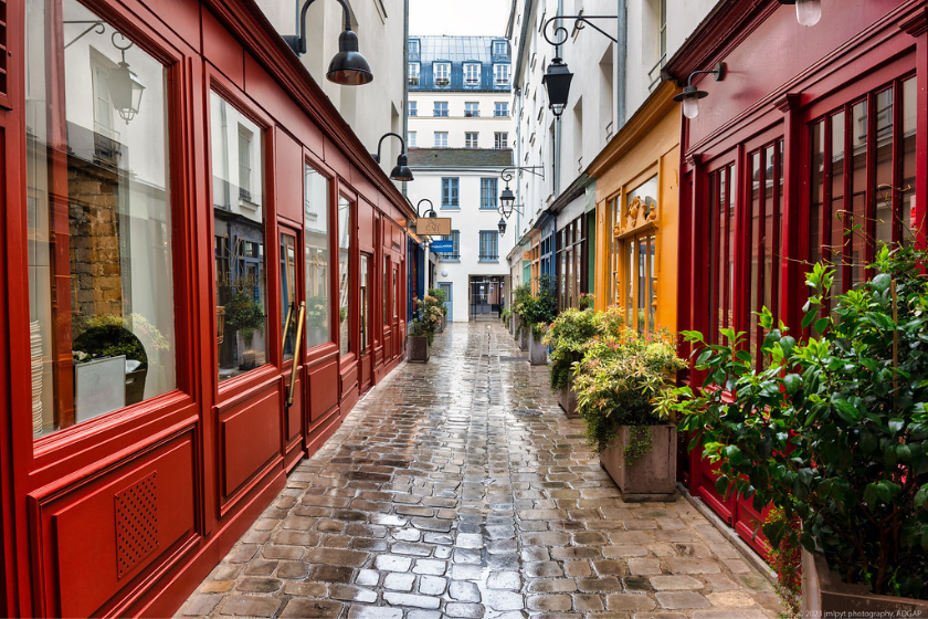 Plus beaux passages de Paris Passage Molière