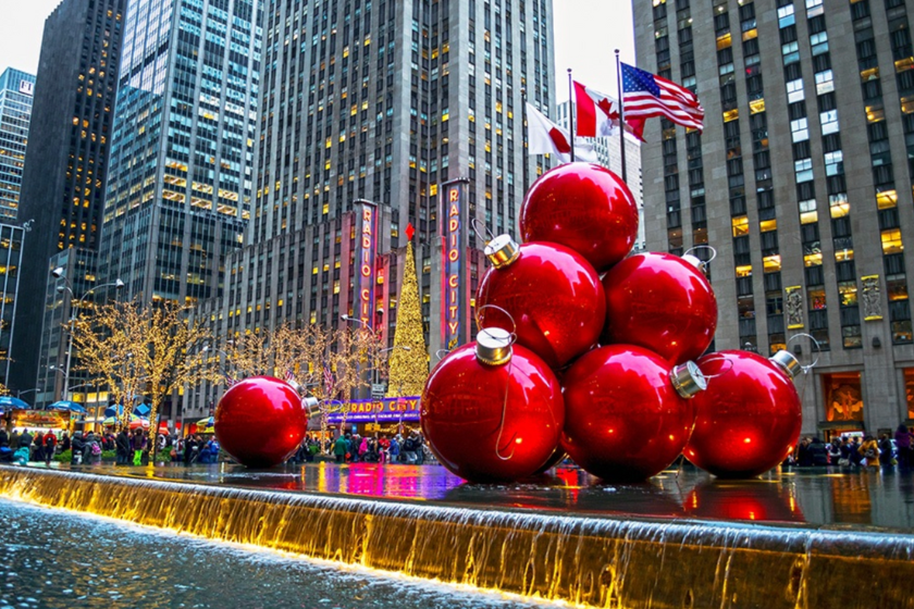 pays à visiter en décembre New York Etats Unis