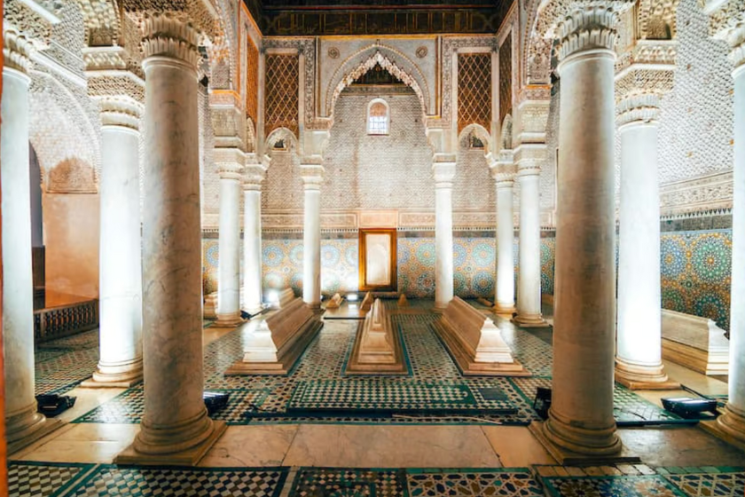 Visiter Marrakech Tombeaux saadiens
