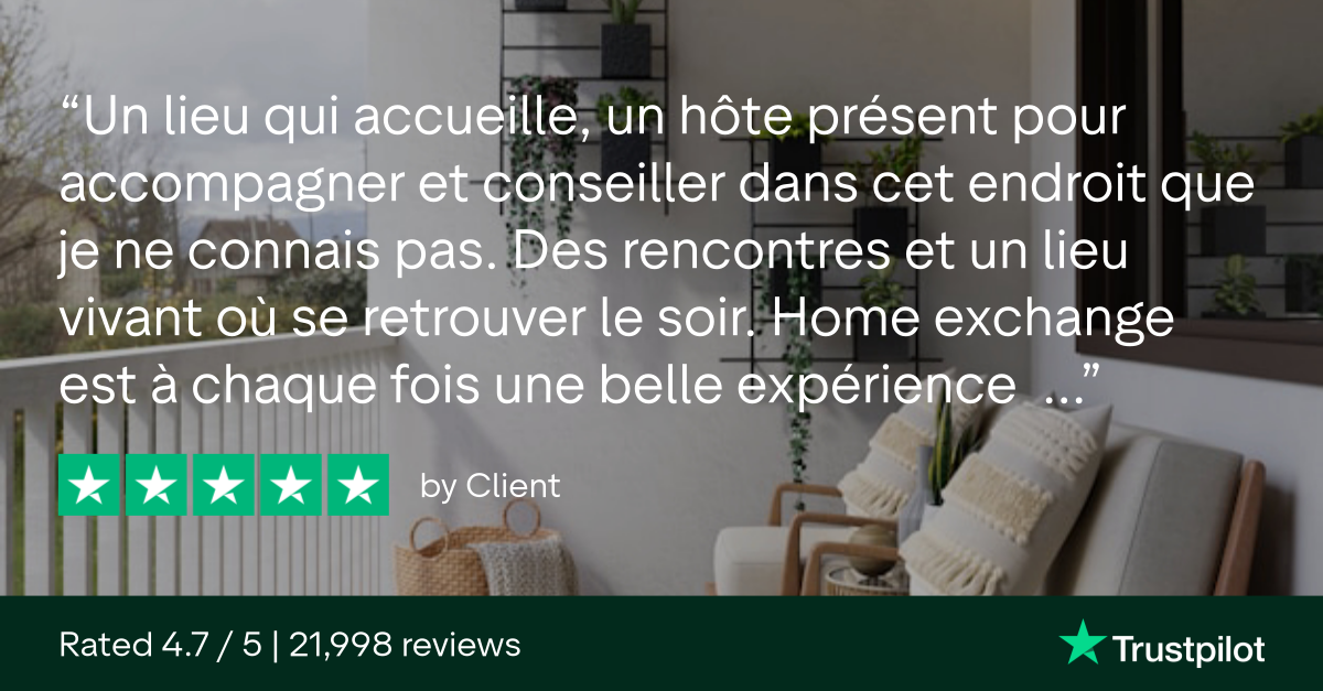 Avis HomeExchange concernant un hôte de maison