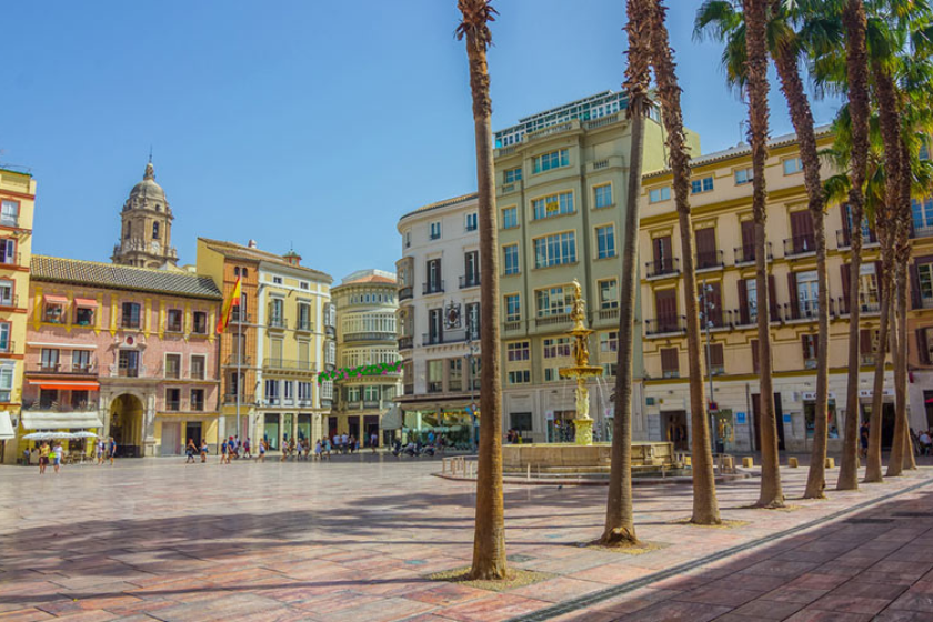 Que faire à Malaga La Plaza de la Constitución