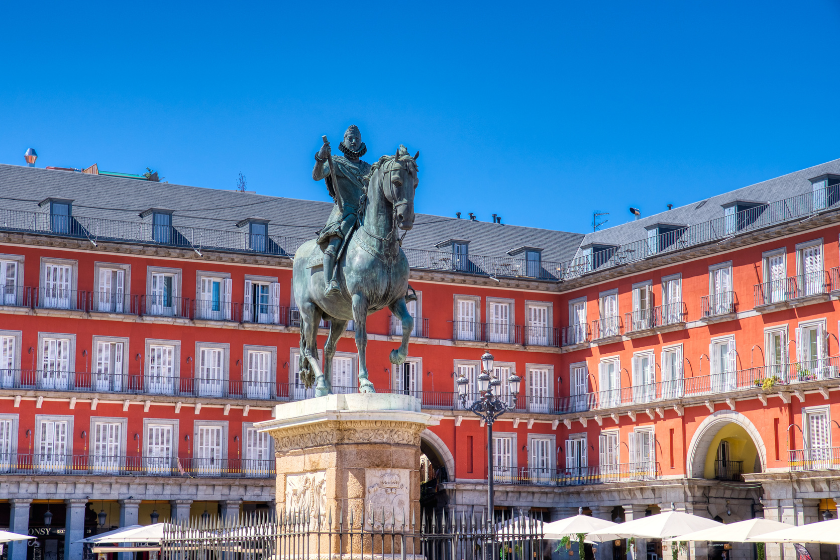 Visiter Madrid Plaza Mayor