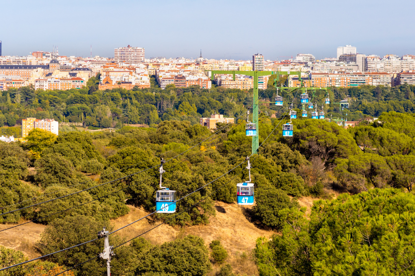 Que faire à Madrid Téléphérique