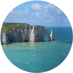 Visiter la Normandie et parcourir la côte normande